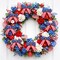 America 250th Anniversary Patriotic Bow Set – 12 Pack 6" Red White & Blue Ribbon Bows for 4th of July, Independence Day, Memorial Day Wreaths, Door & Party Decorations